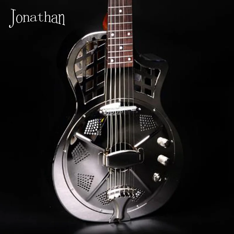 Jonathan 1711 resonador guitarra resophonic guitarras de Duolian