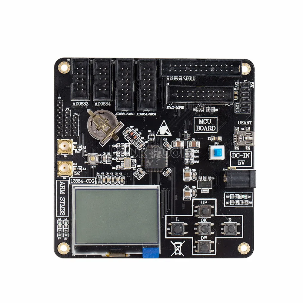 Модуль цифрового драйвера DDS MCU плата для AD9854 / AD9954 AD9833 AD9834 AD985|Печатные платы| |