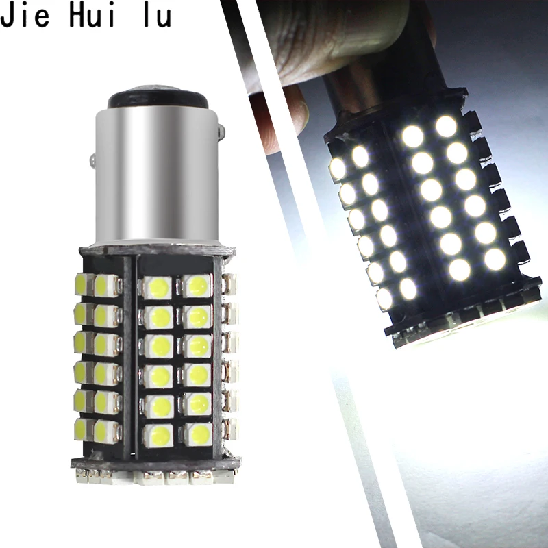 1 шт. супер белый Ba15s 1156 Bay15d 1157 P21w 80 Smd 1210 Led поворотные задние сигнальные тормоза