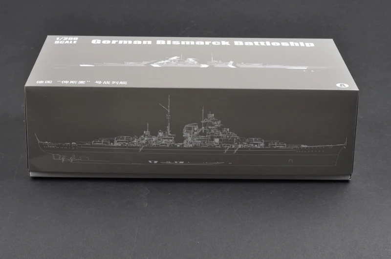 Trumpeter 1/200 масштабная модель 03702 немецкий морской корабль "Бисмарк"(1/200