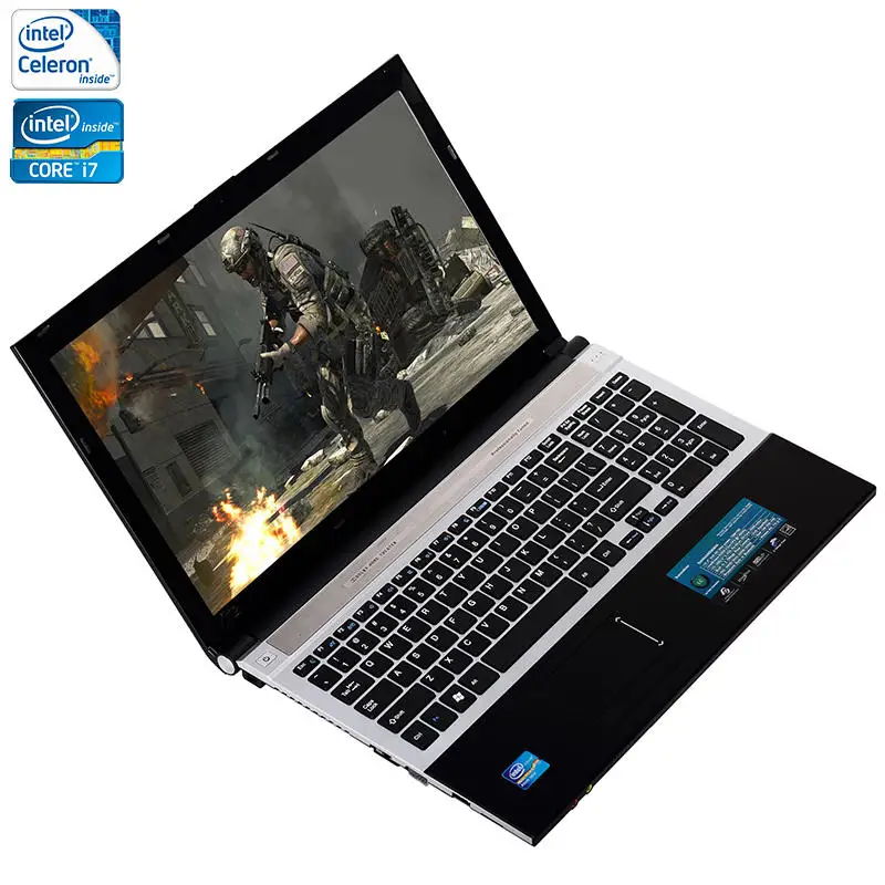 Ноутбук ZEUSLAP 15,6 дюймов Intel Core i7 или intel pentium 8 ГБ ОЗУ+ 1 ТБ HDD Windows 10 Wifi Bluetooth DVD-ROW - Цвет: Deep Black