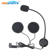 Fodsports домофон наушников Динамик для BT-S2 1000 м Bluetooth шлем гарнитуры домофон стерео наушники