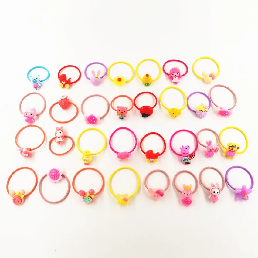

1PCS Cute Cartoon Animal Dress Up Elastic Hair Bands For Children Baby Hairstyle Tool Hair Accessories Girls HD063