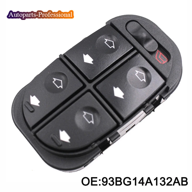 

New Electric Power Window Control Switch For Ford Escort MONDEO MK1 MK2 lift Switch Control button 93BG14A132AB