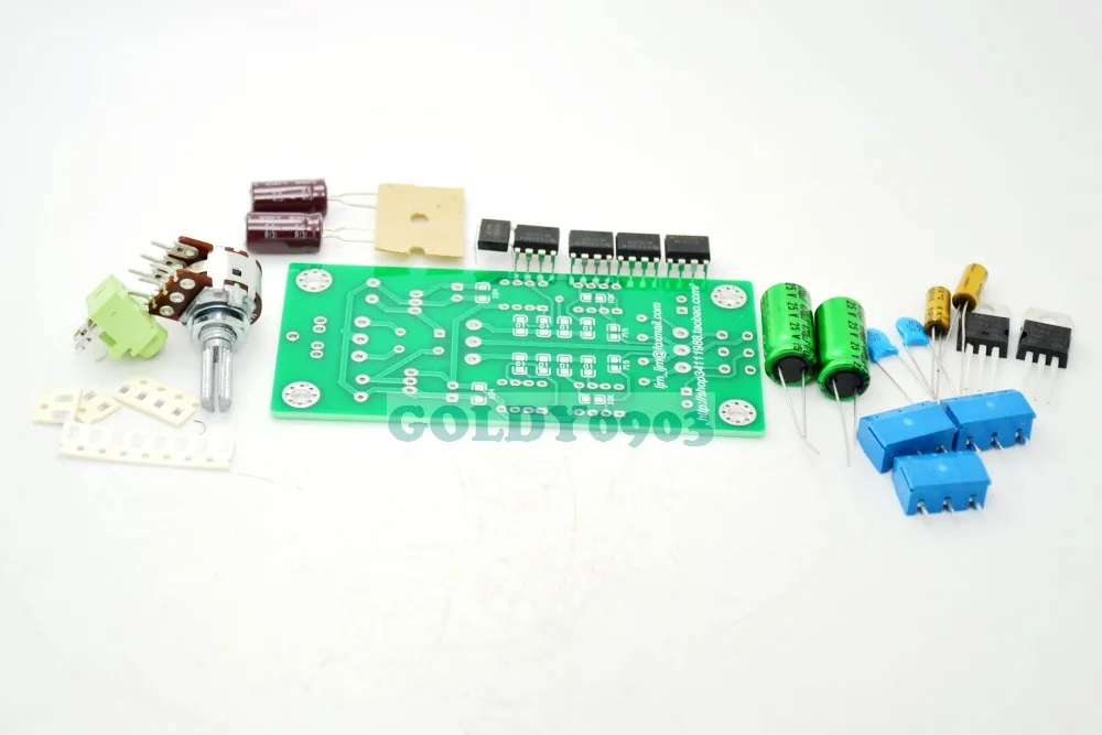 P7SE Kit Mini headphone amplifier kit for 4xNE5532 SC-in