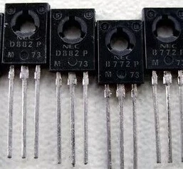 50 пар транзисторов 2SD882 + 2SB772 TO-126 D882 B772 PNP NPN продаются сумкой 100 шт. в упаковке |