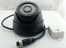 Mini Wired Audio Mic CCTV Night Vision Infrared Video Car Camera COMS 700VTL 4pin Connectors For CCTV MDVR System