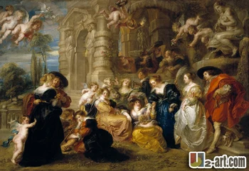 

Canvas Prints (El Jardin Del Amor Rubens) Wholesale home decoration monder art canvas printing picture for sale 13-Zjyh-(108)