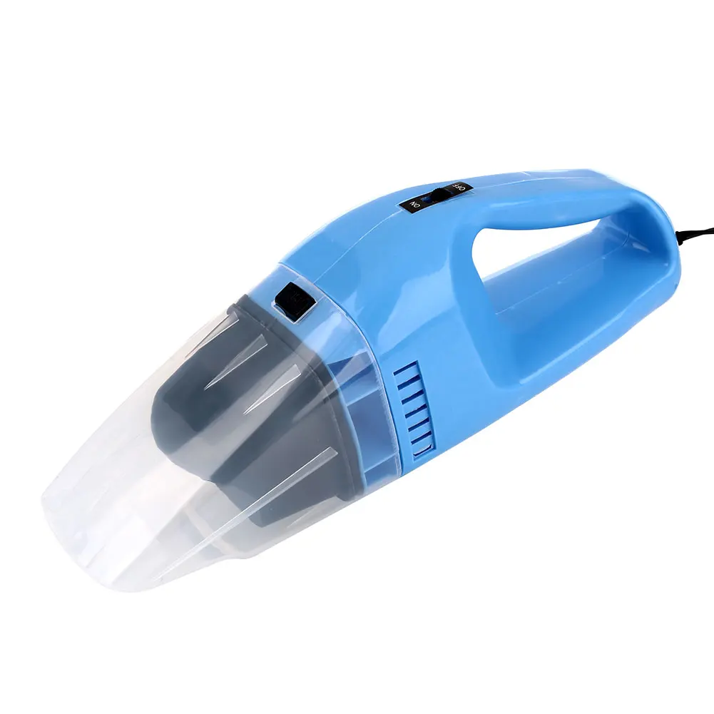 Vehemo съемный ABS автомобильный пылесос автомобильный пылесборник влажный и сухой Циклон Водонепроницаемый Прочный моющийся - Цвет: Blue