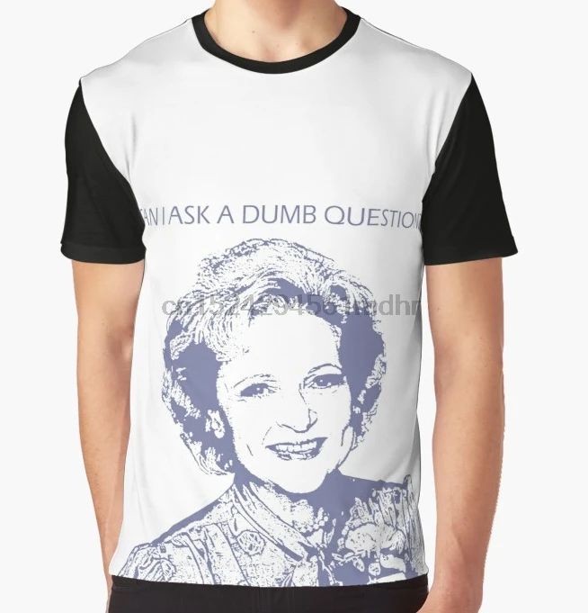 

All Over Print T-Shirt Men Funy tshirt Rose Nylund Golden Girls Short Sleeve O-Neck Graphic Tops Tee women t shirt