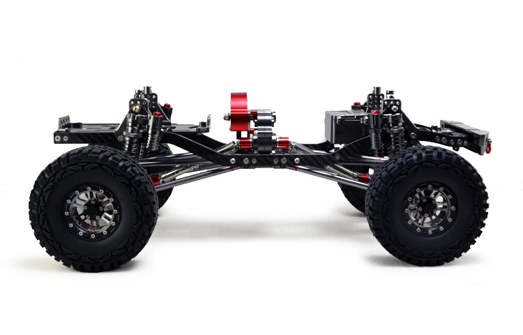 1/10 CNC алюминиевая и карбоновая рама осевая SCX10 шасси 313 мм Колесная база|axial scx10|cnc