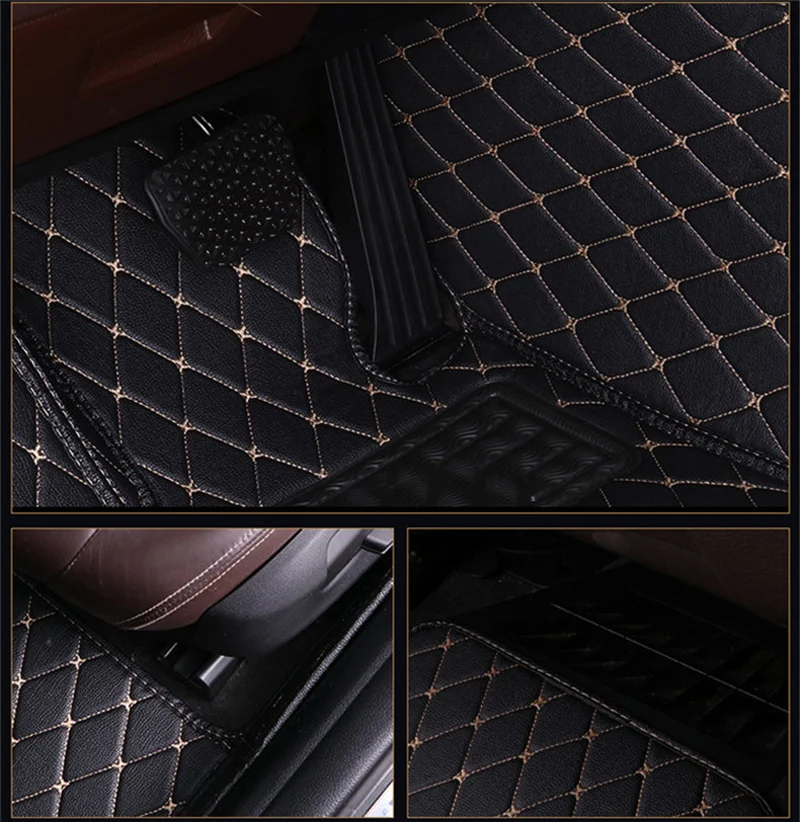 Esteiras do Assoalho do Carro para Bmw F25 F30 F34 E60 E70 E90 1 3 4 5 7 Série gt x1 x3 x4 x5 x6 z4 3d-car Styling F10 F11 F15 F16 F20 10 High Quality Automóveis e motos