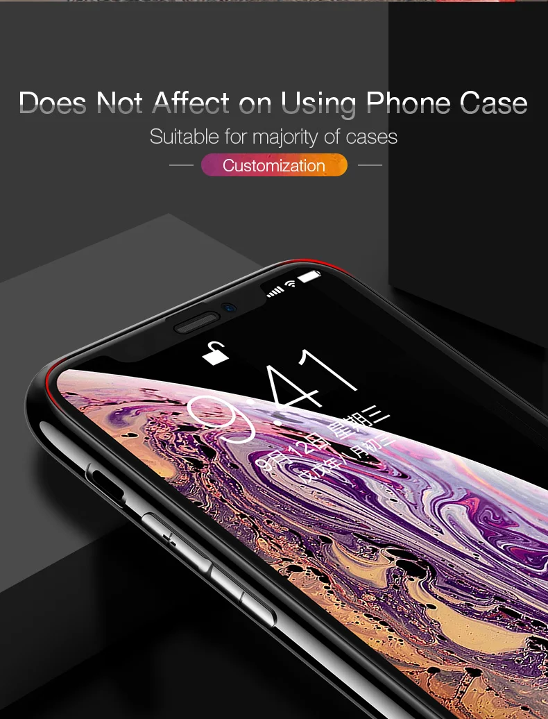 full cover glass for iPhone XS X XR MAX  (13)
