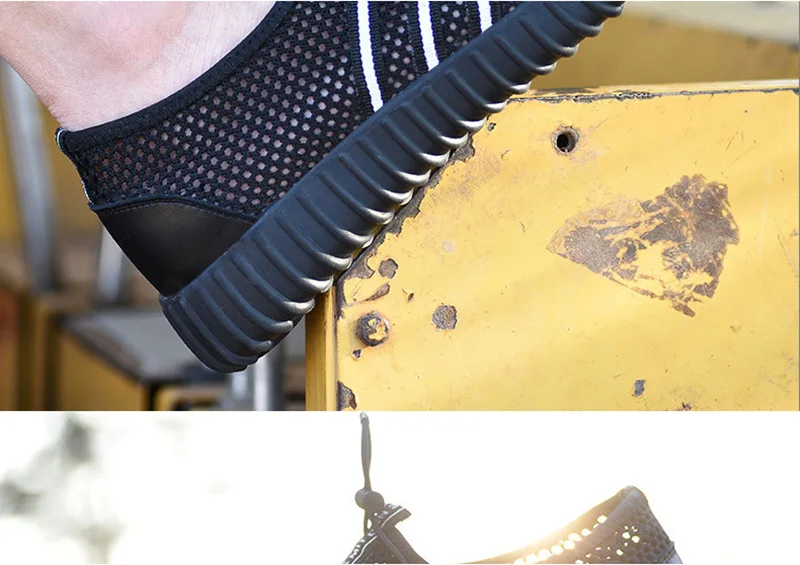 Легкая защитная обувь со стальным носком, против клещей, устойчивая к воздействию газа, дезодорант, Легкая летняя Женская рабочая обувь