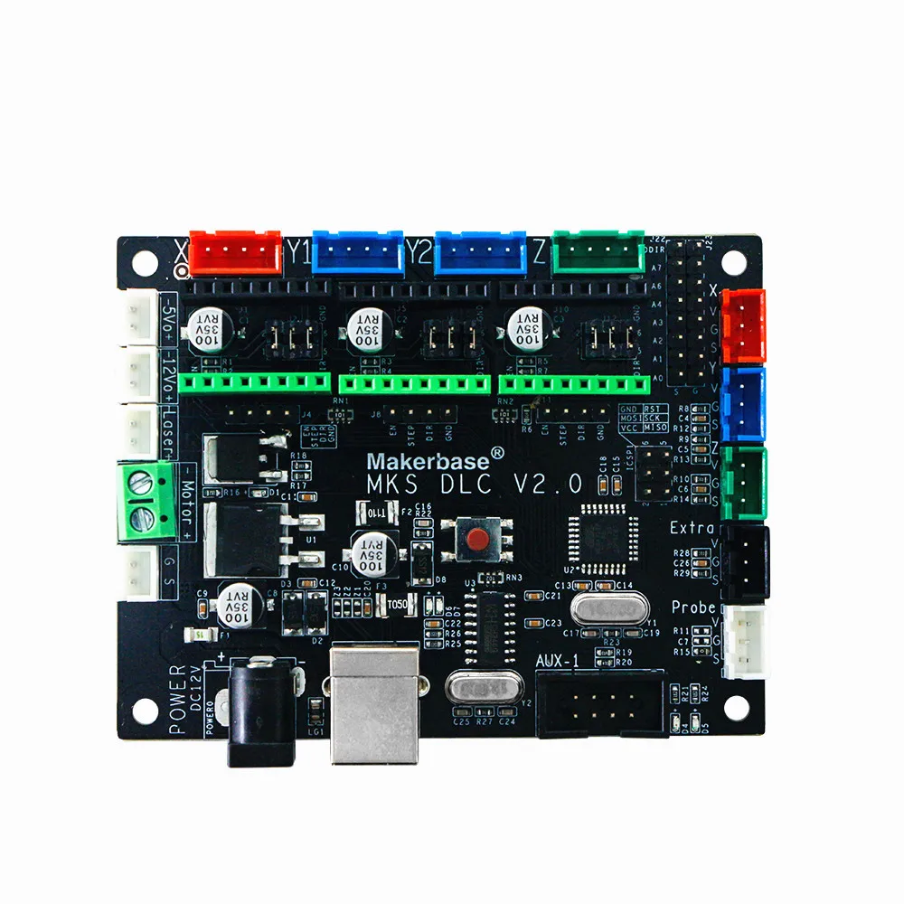 OFF LINE MKS DLC GRBL CNC контроллер + TFT 24 сенсорный экран лазерная панель управления DIY