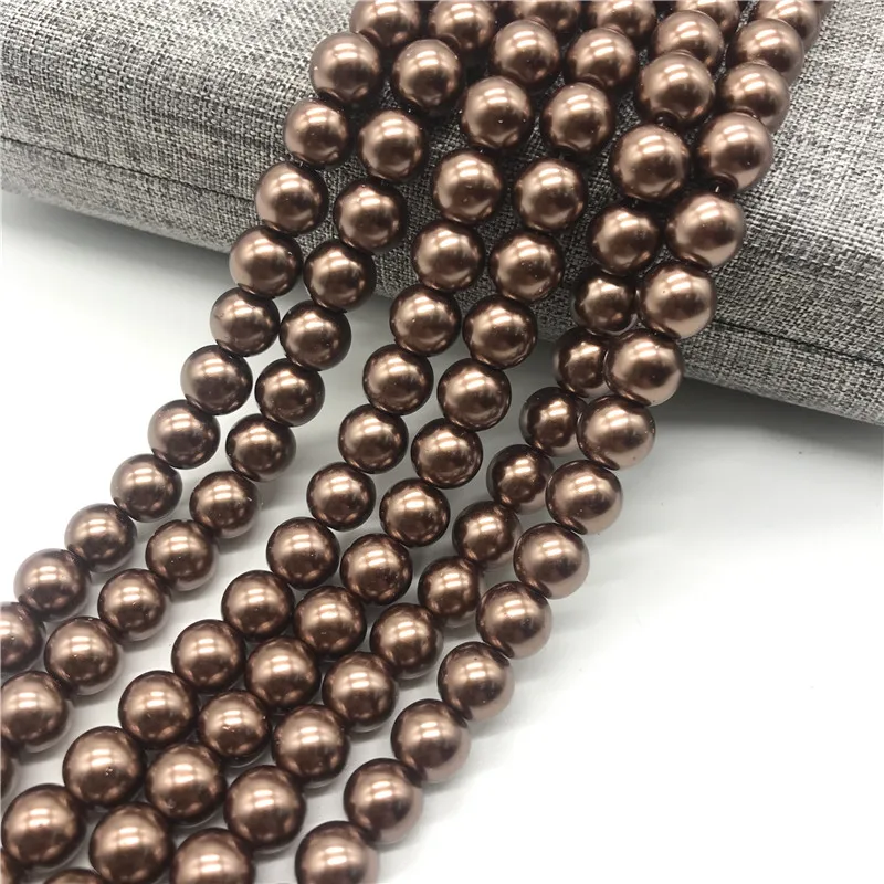 

Wholesale 6/8/10mm color round glass beads, Bracelet Necklace Charm Jewelry DIY production #01