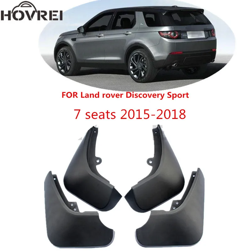 

car front rear Mud Flaps Splash Guards for Land Rover Discovery Sport 7 Seater Seat 2015 2016 2017 2018 mudguards fender MudFlap
