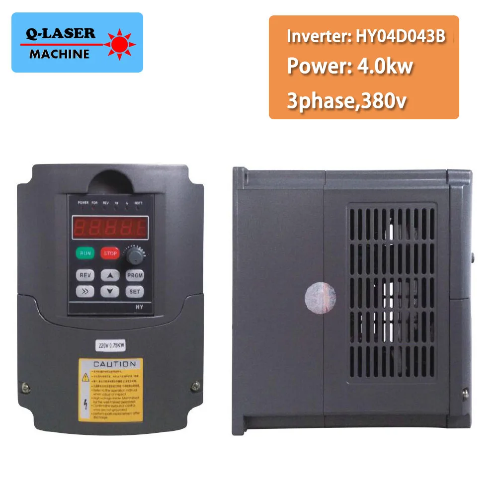 

380v 7.5kw VFD Variable Frequency Drive Inverter / VFD 3HP Input 3HP Output CNC spindle Driver spindle speed control