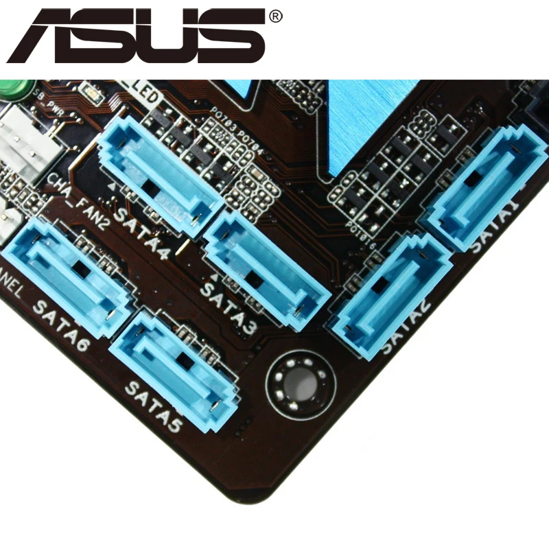 Asus P7P55D настольная материнская плата P55 розетка LGA 1156 i5 i7 DDR3 16G ATX UEFI BIOS оригинальная