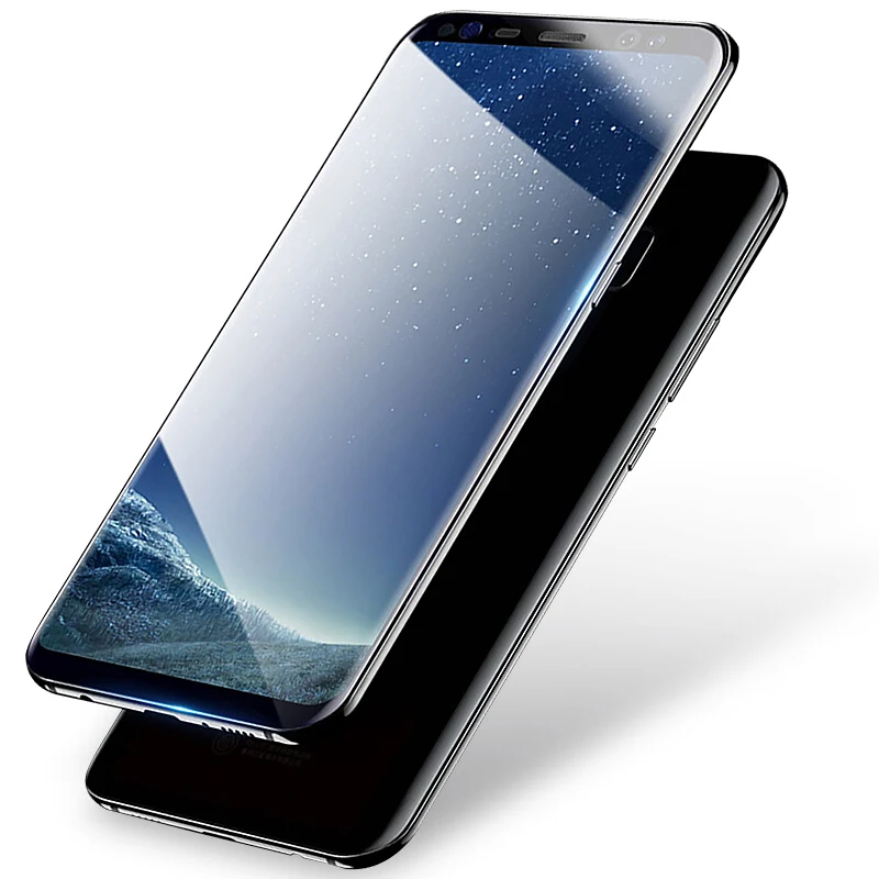 Изогнутое закаленное стекло 6D для Samsung Galaxy S8 Защитное samsung note 9 S9 Plus S6 S7 Edge A6 A8