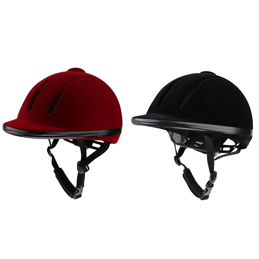 Vented Western Riding Helmet Safety Low Profile Equestrian Headwear