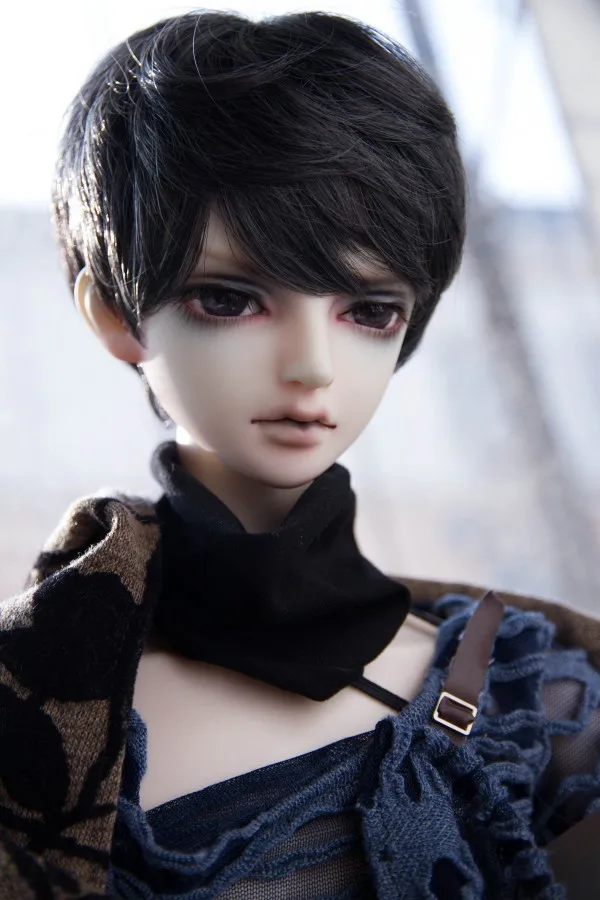 BJD кукольные парики для волос 1/3 1/4 1/6 DD SD MSD YOSD короткие высокотемпературные