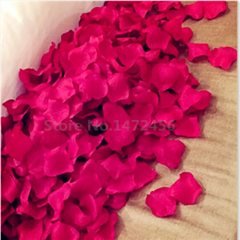 

Scrapbooking Decoracion Boda 1000 Pcs Wedding Decoration Color Rose Petals Of Silk Cloth Simulation Plant Fragrant False Flower