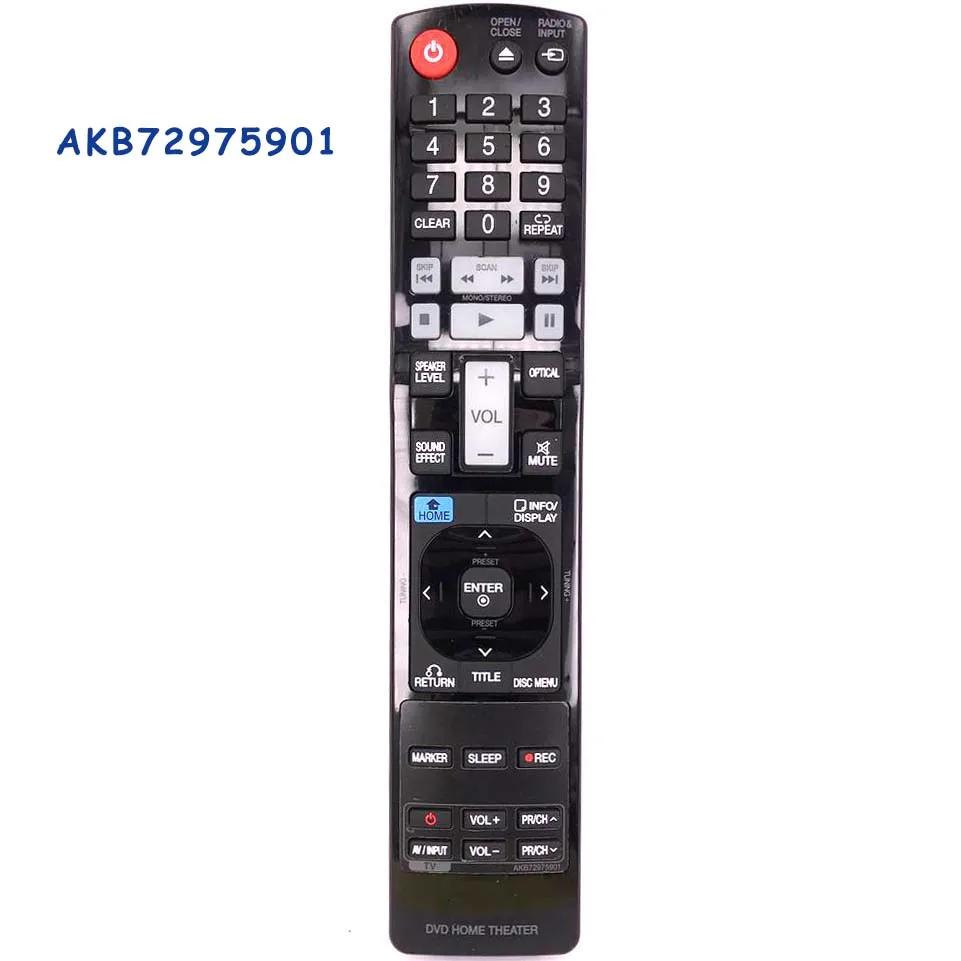 Б/у оригинальный пульт дистанционного управления AKB72975901 для LG DVD домашнего