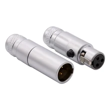 MPS LITTLE BEE W/M сбалансированный разъем XLR интерфейс 24 K позолоченный женский/Мужской Джек 3 pin мини разъем K271s/K240s аудио разъем