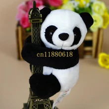 100 шт./партия,, супер милая очаровательная панда плюшевые шторы/жалюзи/шторы на ремешке с пряжкой, 10 см
