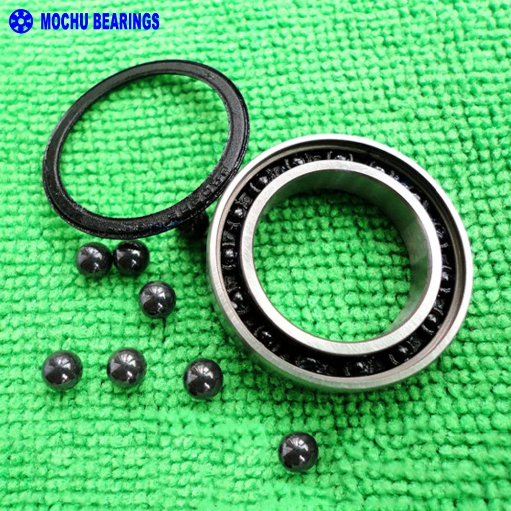 

2pcs Bearing S6805CE-2RS 6805 25x37x6 MOCHU SI3N4 Ball 440C HT2 BB51 Bicycle bearings Hybrid ceramic bearings