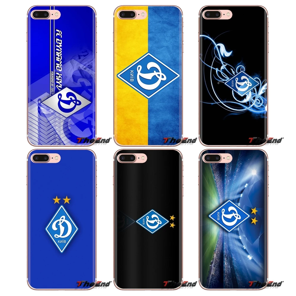 Силиконовый чехол FC Dynamo Kyiv с логотипом Футбол для Huawei G7 G8 P7 P8 P9 P10 P20 P30 Lite Mini Pro P Smart