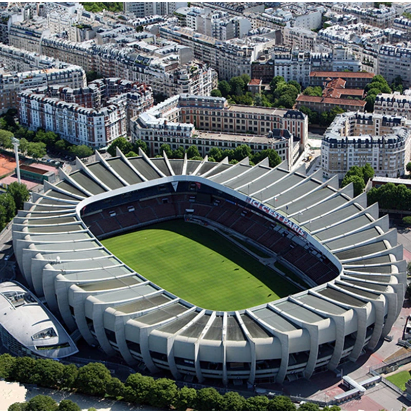 Горячий Пазл 3D головоломка архитектура стадион Франция Parc des Princes футбол стадионы игрушки модели наборы строительные бумаги