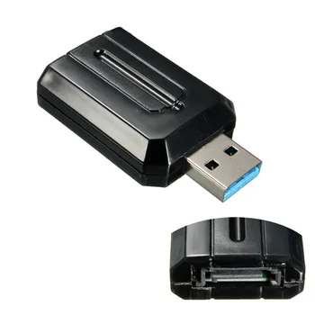

Jimier USB 3.0 to Internal SATA 7pin 3G BPS Convertor Adapter for 2.5" 3.5" Hard Disk