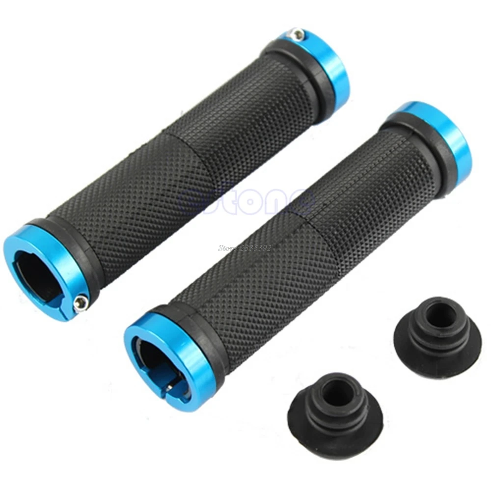

1 Pair Cycling Lock-on Handle Grips For Bicycle Road MTB BMX Bike Handlebar Red/Blue/Silver/Gloden/White JUN13