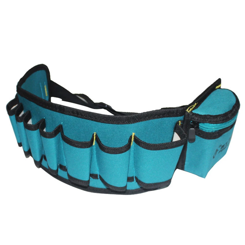Multi-pockets Waist Tool Bag Electrician Adjustable Hardware Storage Belt Carrying Pouch Waist Pocket Case 5