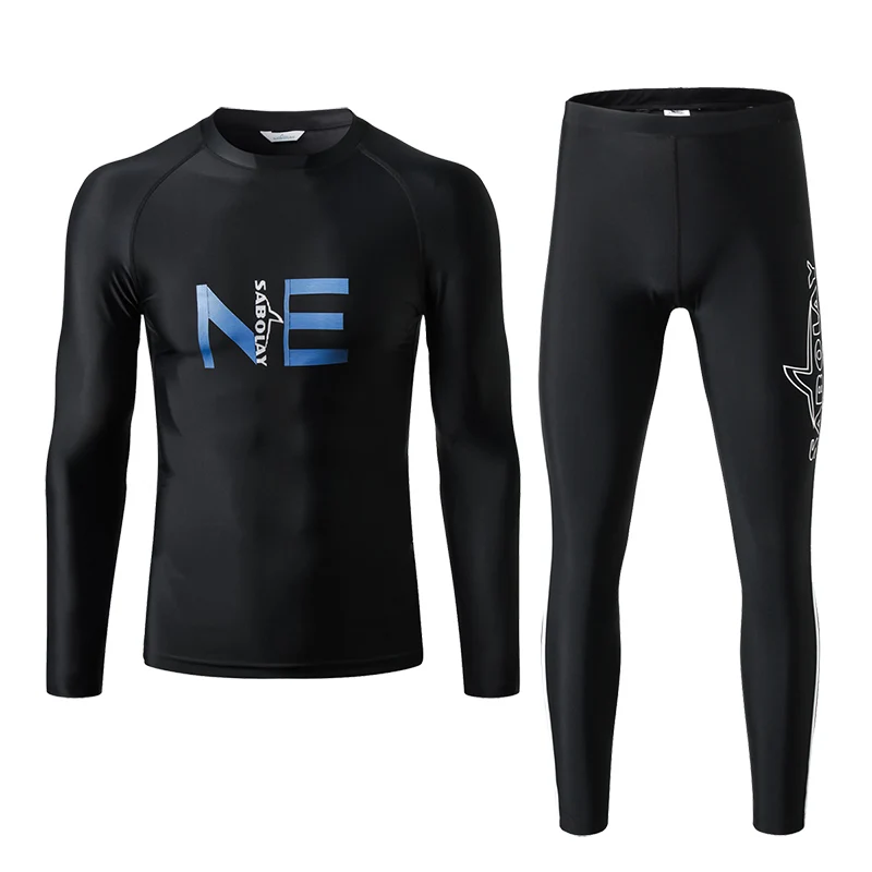4 Pieces Snorkeling Wetsuit Men Rash Guard Long Sleeve Swimwear Women Diving Suit Surfing Swimsuit Rashguard Surf Clothes UPF50+ 4 Pieces Snorkeling Wetsuit Men Rash Guard Long Sleeve Swimwear Women Diving Suit Surfing Swimsuit Rashguard Surf Clothes UPF50+