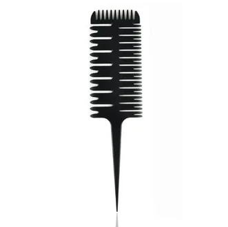 

by dhl or ems 200pcs Barber Salon Style Haircut Comb with Tail Fish Bone Shape Colorful Women Big Tooth Comb Hair Dyeing Tool
