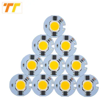 

10 pcs lot LED COB Chip 9W 7W 5W 3W Integrated beads AC220V 230V Matrix LED Spotlight DIY Projector Flood Light Outdoor to DIY