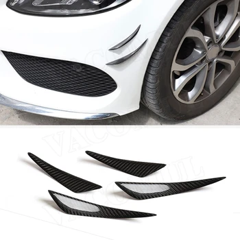 

For Benz A B C E S Class W205 W212 W213 W218 W176 Universal Car Front Bumper Lip Splitter Air Knife Body Kit Car Spoiler Canards