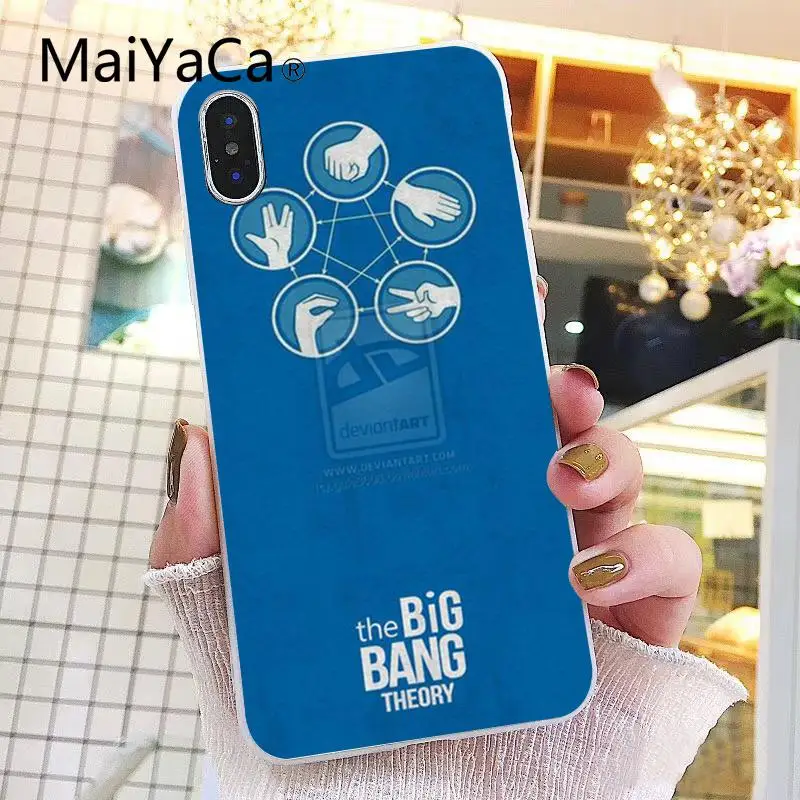 Maiyaca The Big Bang Theory Coque Shell чехол для телефона iPhone 8 7 6 6S Plus X XS MAX 5 5S SE XR 10 Fundas Capa - Цвет: A6