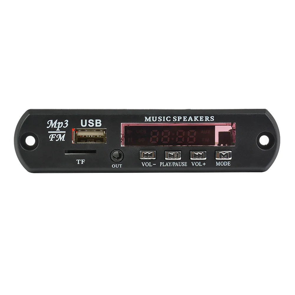 Aiyima 12 в Bluetooth 4 2 аудио MP3 декодер плата DAC APE WMA WAV декодирование USB звуковая карта FM