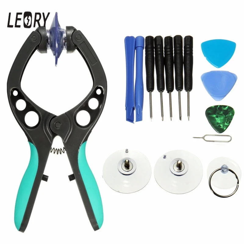

13 in 1 PVC Phone Screen Opener Screwdriver Repair Pry Tools Kit Set with Suction Cup For iPhone For Samsung Mobile Phones