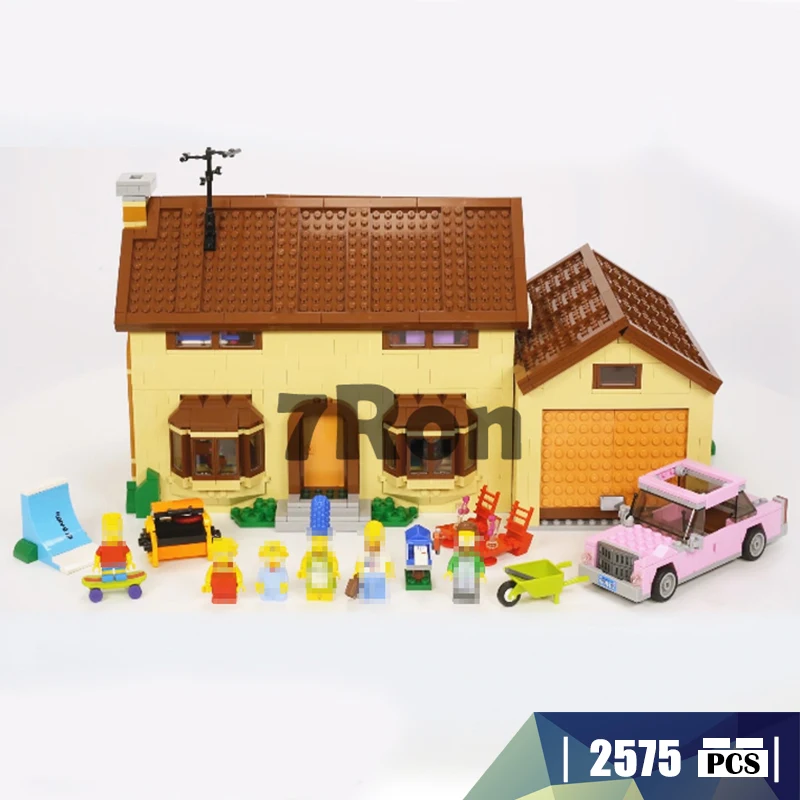 

Model building toys hobbies The Simpsons House 16005 Compatible With lego Creator series 71006 Educational DIY children gifts