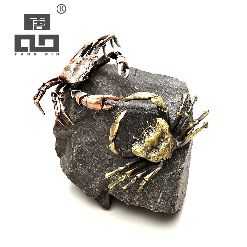 

TANGPIN coffee and tea tools copper tea pets crab kung fu tea tea accessories