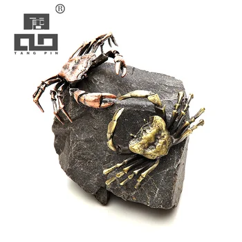 

TANGPIN coffee and tea tools copper tea pets crab kung fu tea tea accessories