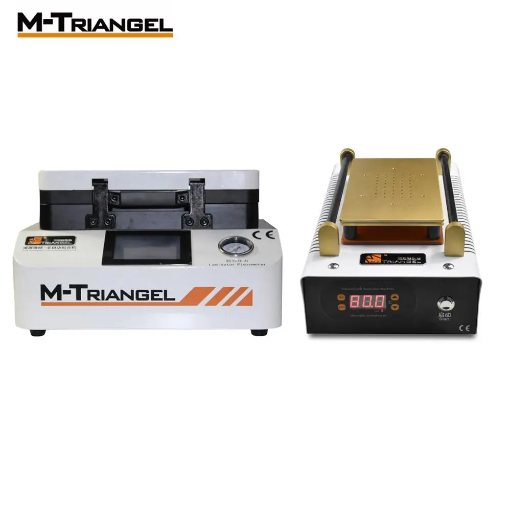 M-Triangel LCD Screen Repair Machine OCA Vacuum Laminating Screen Machine Remove Bubble Separator M