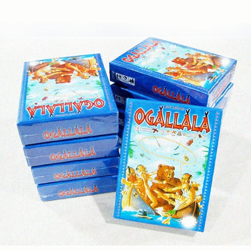 

Ogallala Board Game Funny Cards Game for 2-5 Players Send English Instructions