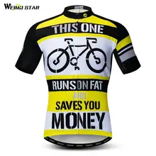 Weimostar Велоспорт Джерси pro team велосипедная одежда летняя короткий рукав быстросохнущая MTB велосипед Джерси дышащая одежда для велоспорта