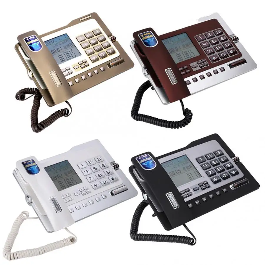 G026 простой стиль стационарный телефон стационарный Настольный телефон для домашнего офиса Настольный